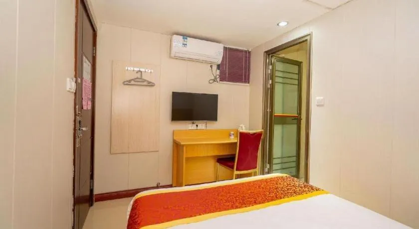 Bed in 7 Days Inn Wuhan Huaqiaocheng Happy Valley