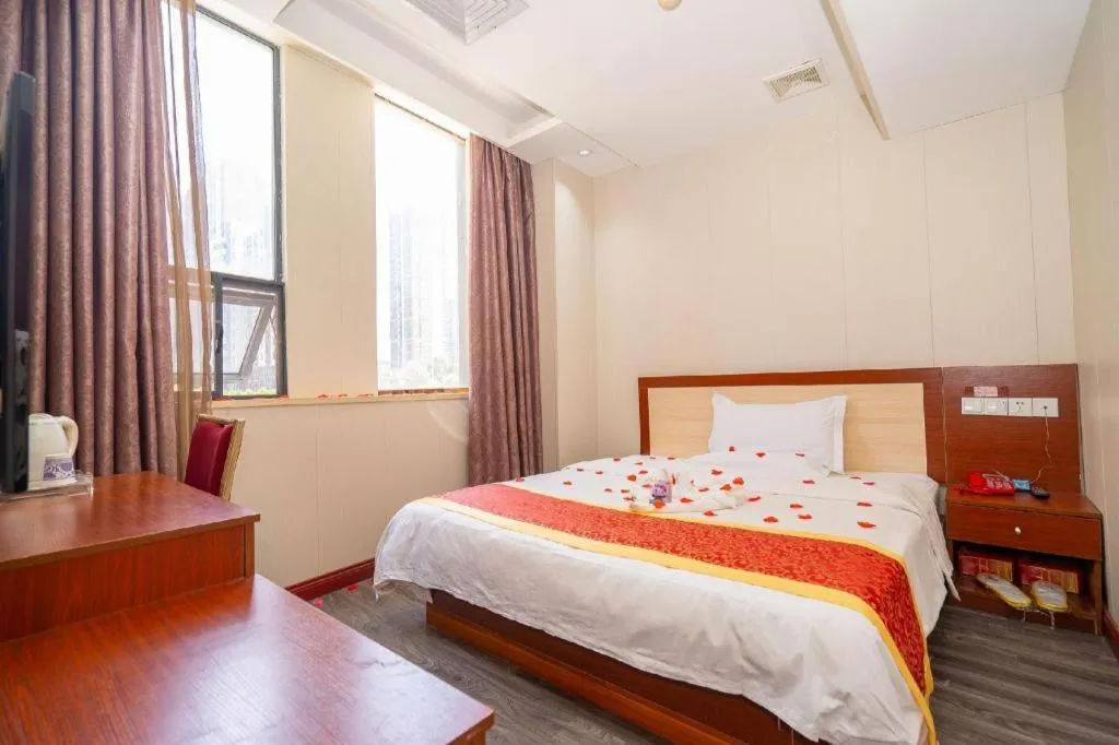 Bed in 7 Days Inn Wuhan Huaqiaocheng Happy Valley