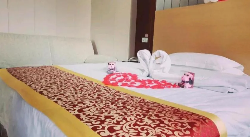 Bed in 7 Days Inn Wuhan Huaqiaocheng Happy Valley