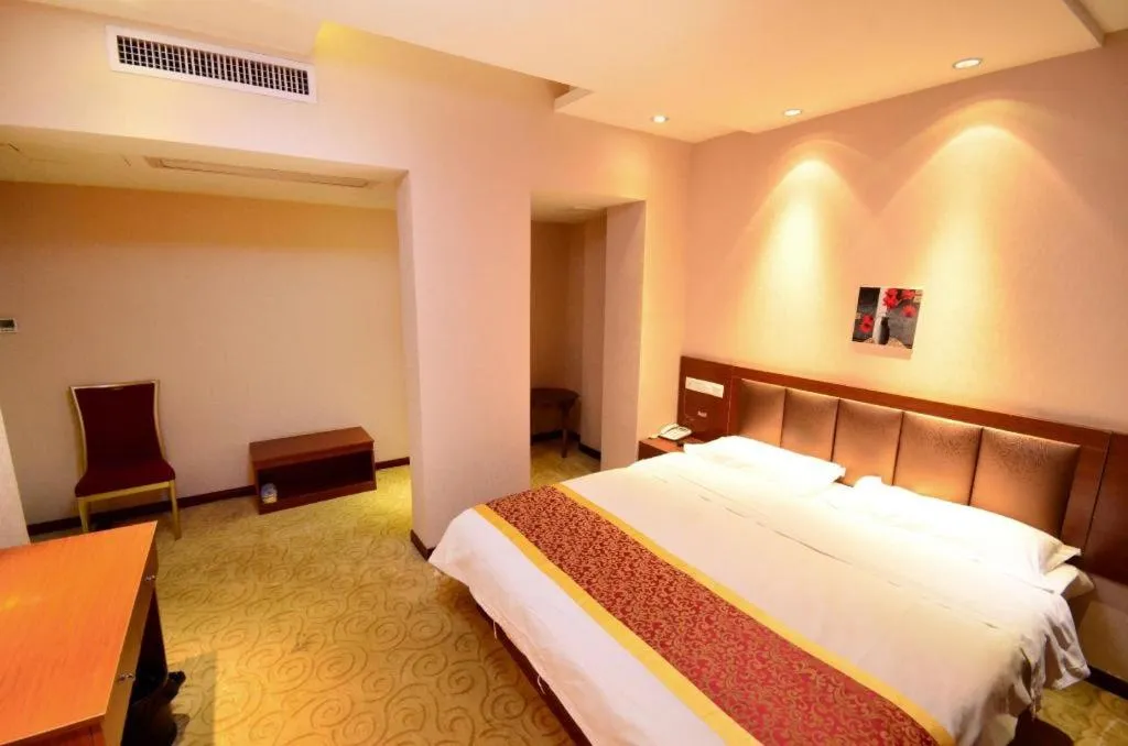 Bed in 7 Days Inn Wuhan Huaqiaocheng Happy Valley
