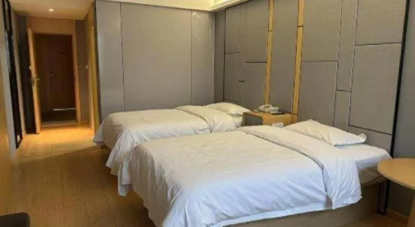 Bed in Greentree Inn Shanghai Middle Xinfu Road Huazhi Road Business Hotel