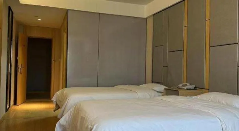 Bed in Greentree Inn Shanghai Middle Xinfu Road Huazhi Road Business Hotel