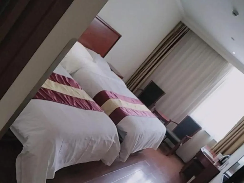 Bed in Greentree Inn Shanghai Middle Xinfu Road Huazhi Road Business Hotel