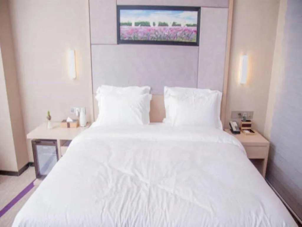Bed in Lavande Hotel Nanchang Ai Xi Hu Subway East Station Branch