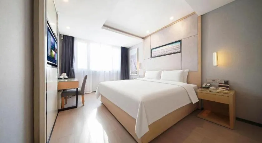 Bed in Lavande Hotel Nanchang Ai Xi Hu Subway East Station Branch