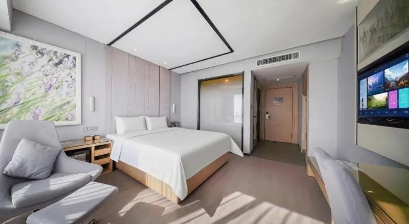 Bed in Lavande Hotel Nanchang Ai Xi Hu Subway East Station Branch
