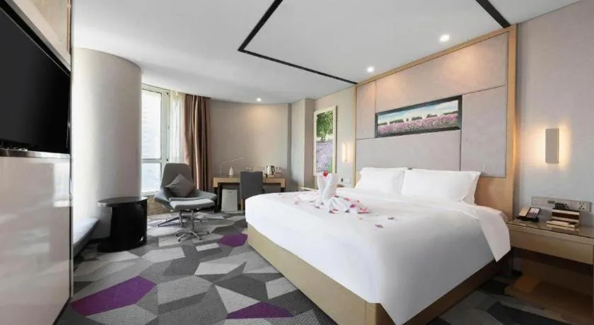 Bed in Lavande Hotel Nanchang Ai Xi Hu Subway East Station Branch