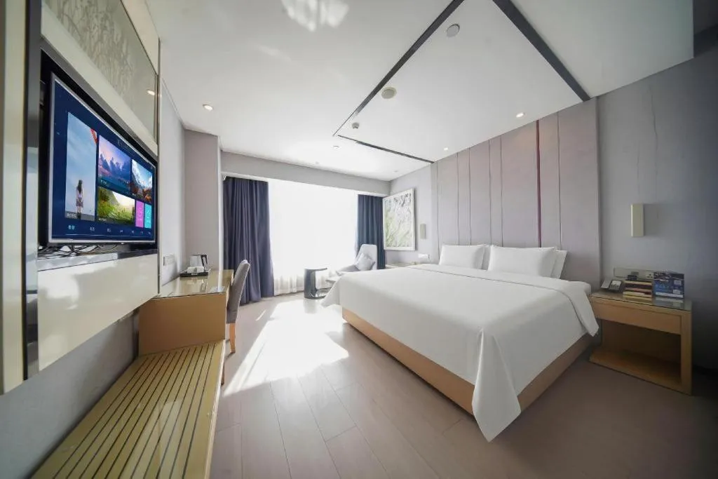 Bed in Lavande Hotel Nanchang Ai Xi Hu Subway East Station Branch