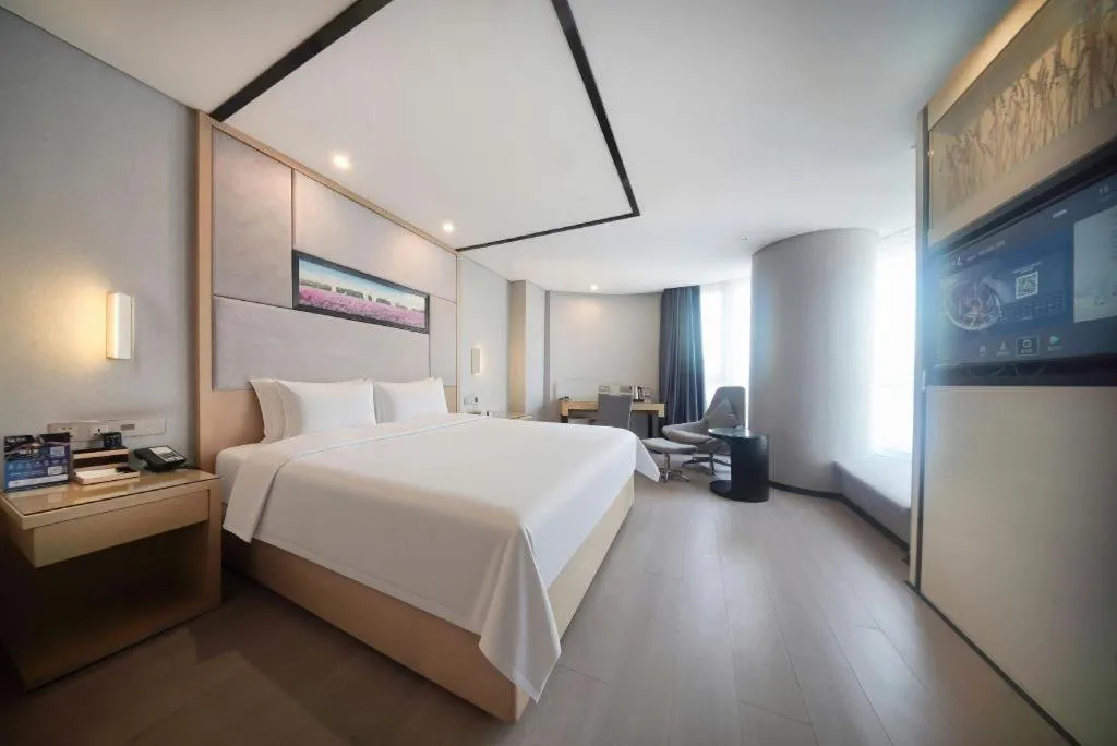 Bed in Lavande Hotel Nanchang Ai Xi Hu Subway East Station Branch