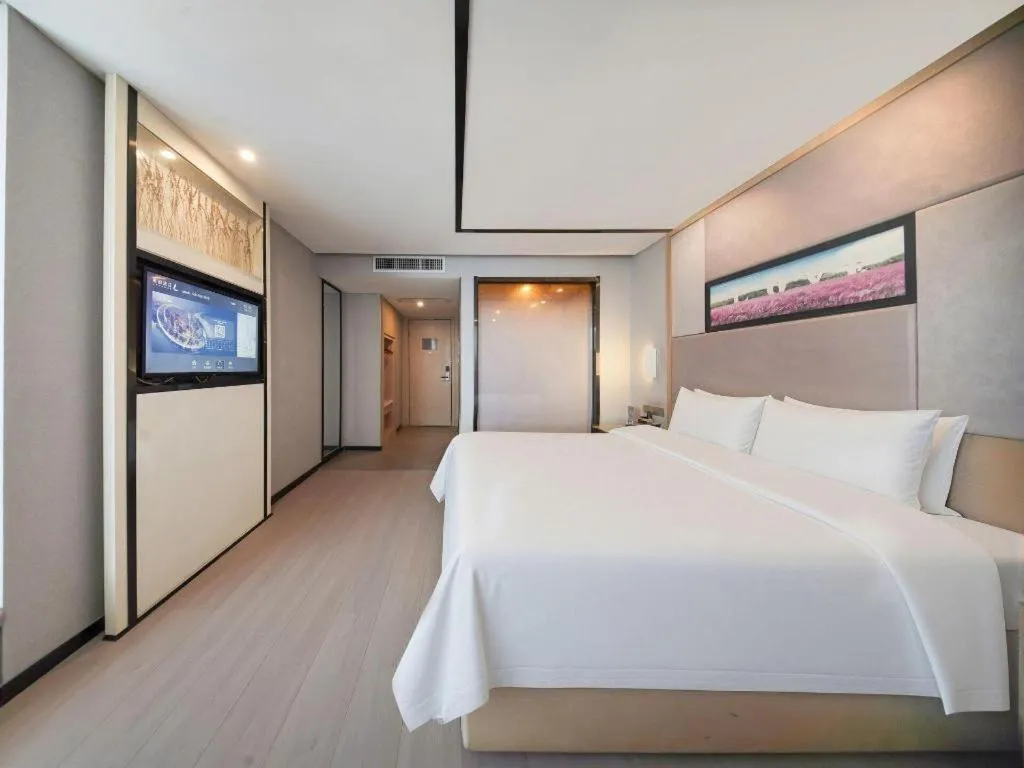 Bed in Lavande Hotel Nanchang Ai Xi Hu Subway East Station Branch