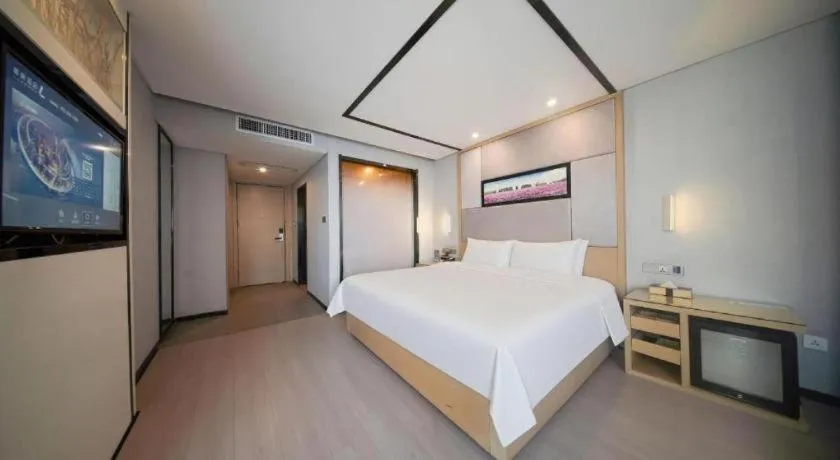 Bed in Lavande Hotel Nanchang Ai Xi Hu Subway East Station Branch
