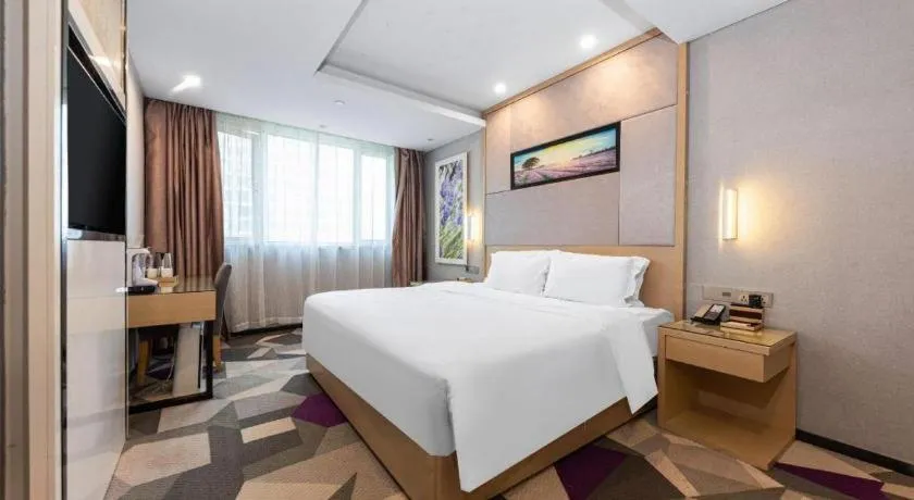 Bed in Lavande Hotel Nanchang Ai Xi Hu Subway East Station Branch