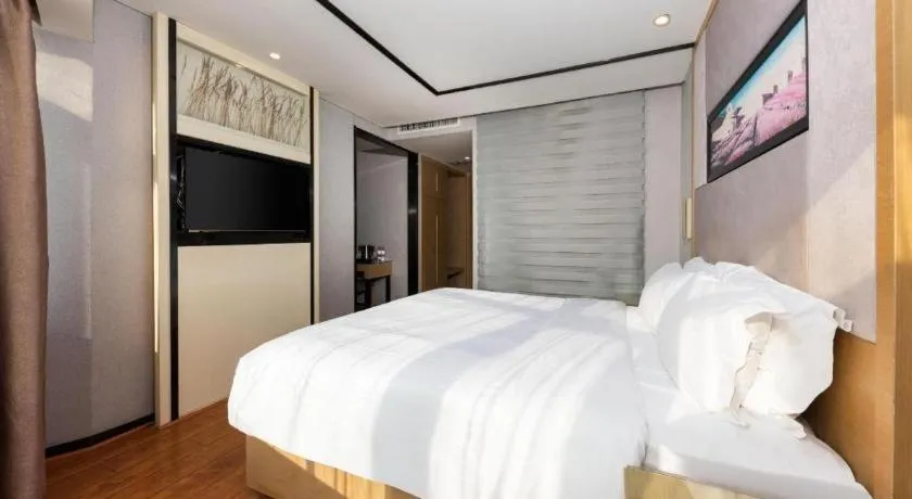 Bed in Lavande Hotel Nanchang Ai Xi Hu Subway East Station Branch