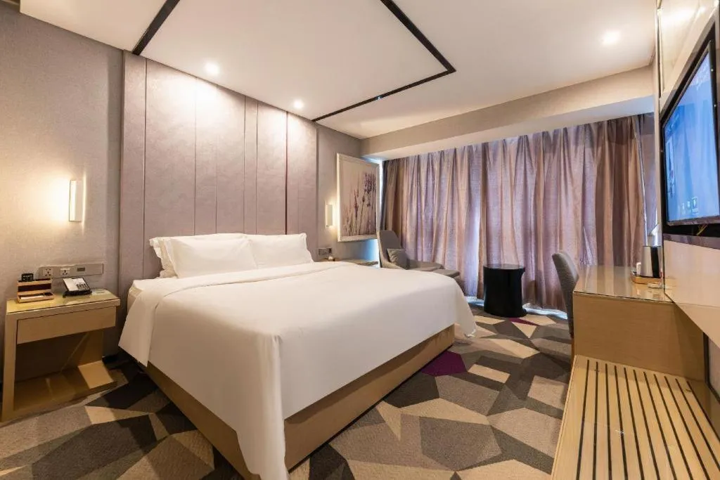 Bed in Lavande Hotel Nanchang Ai Xi Hu Subway East Station Branch