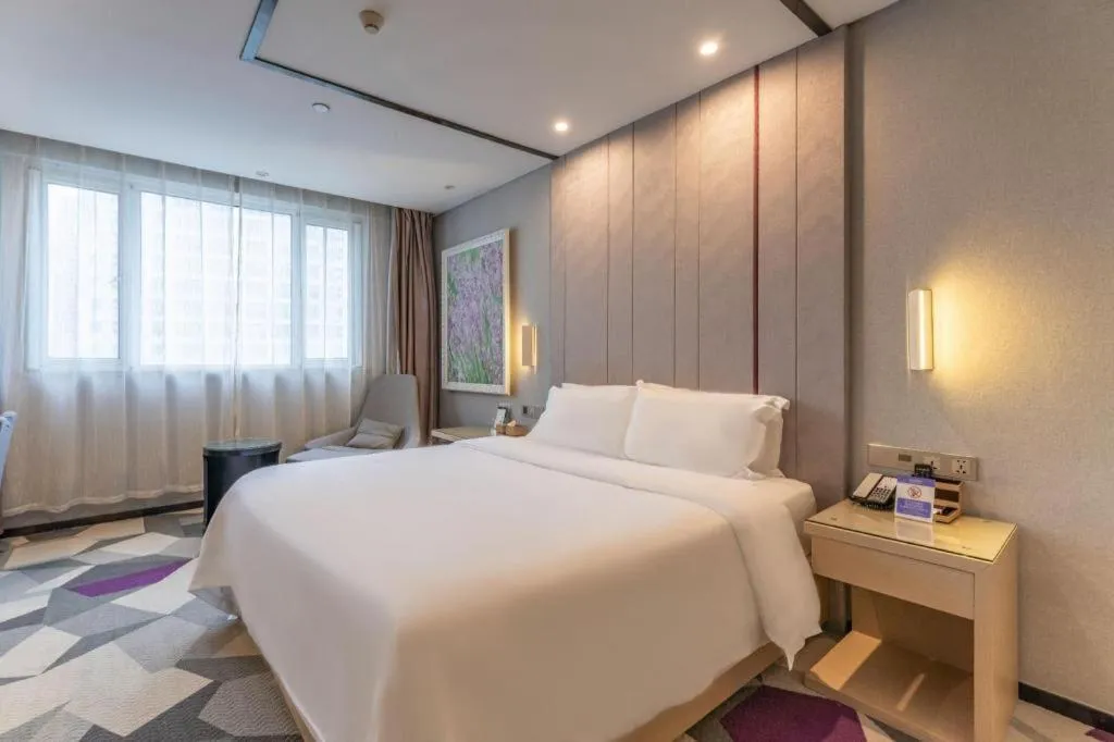 Bed in Lavande Hotel Nanchang Ai Xi Hu Subway East Station Branch