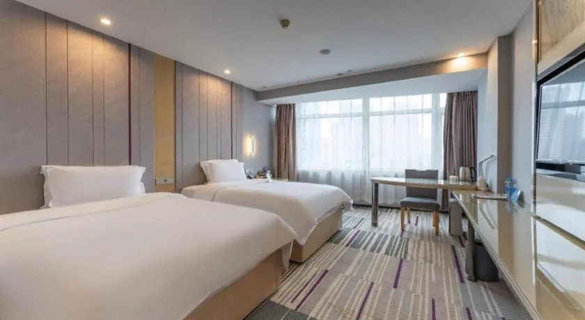 Bed in Lavande Hotel Nanchang Ai Xi Hu Subway East Station Branch