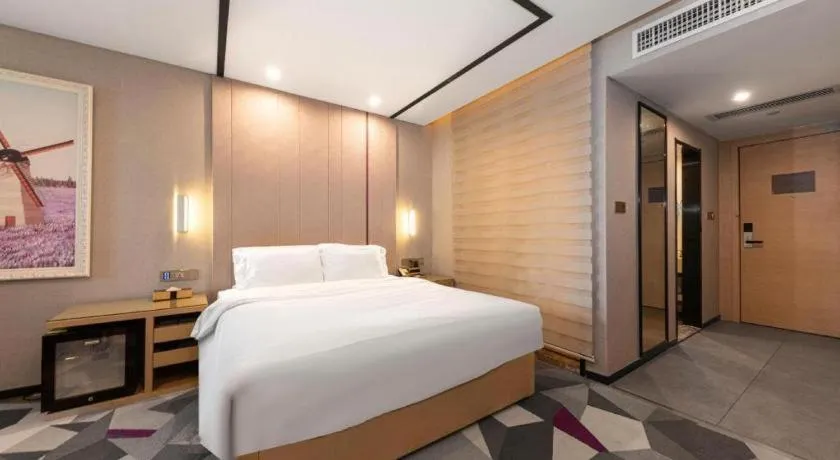 Bed in Lavande Hotel Nanchang Ai Xi Hu Subway East Station Branch