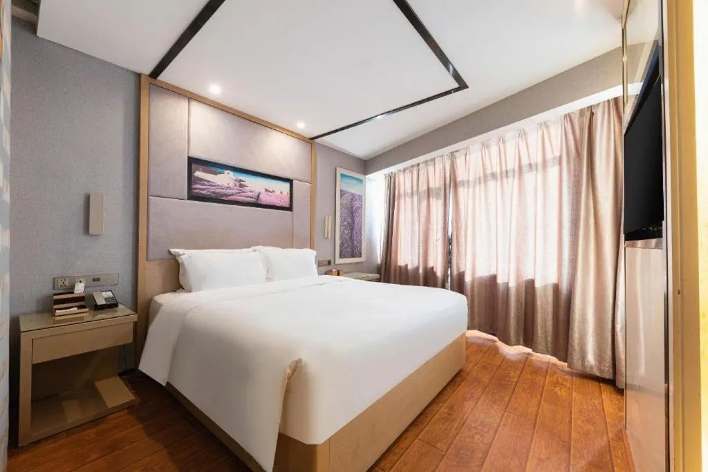 Bed in Lavande Hotel Nanchang Ai Xi Hu Subway East Station Branch