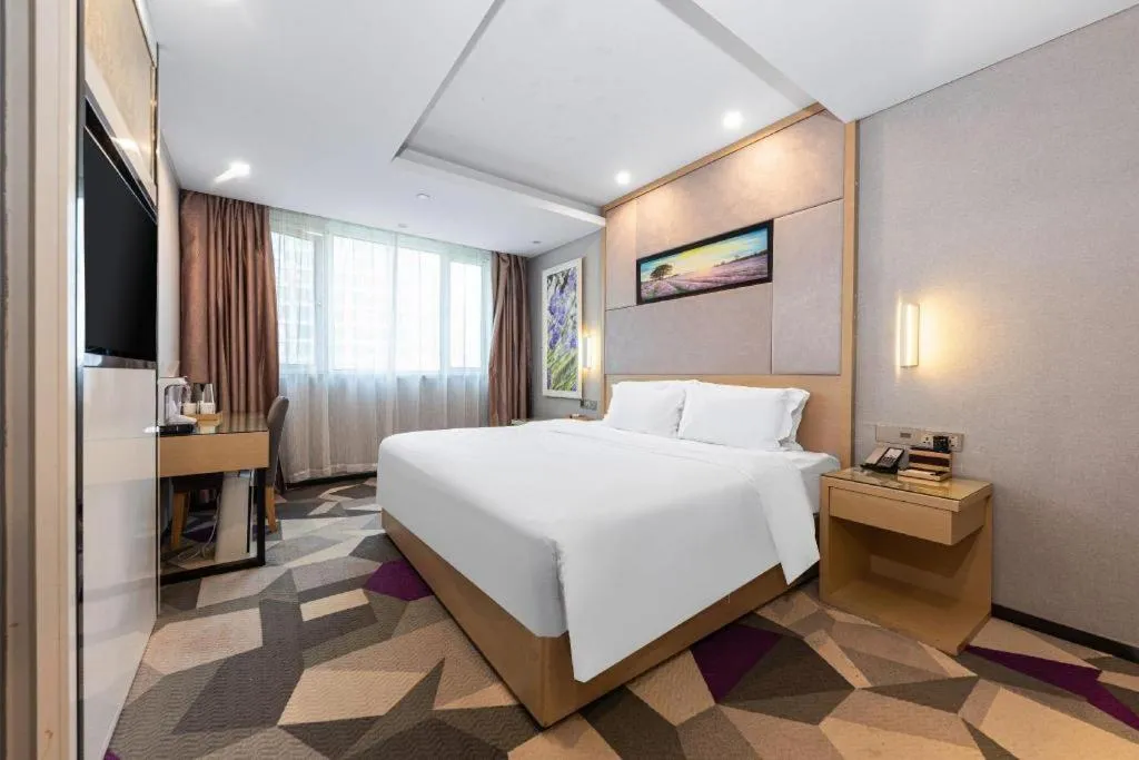 Bed in Lavande Hotel Nanchang Ai Xi Hu Subway East Station Branch