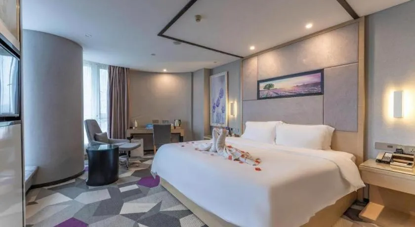 Bed in Lavande Hotel Nanchang Ai Xi Hu Subway East Station Branch