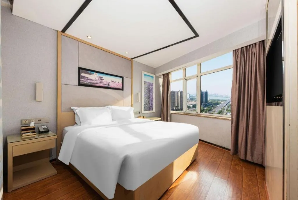 Bed in Lavande Hotel Nanchang Ai Xi Hu Subway East Station Branch