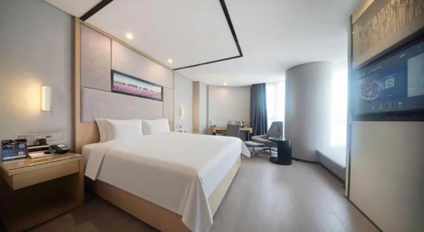 Bed in Lavande Hotel Nanchang Ai Xi Hu Subway East Station Branch