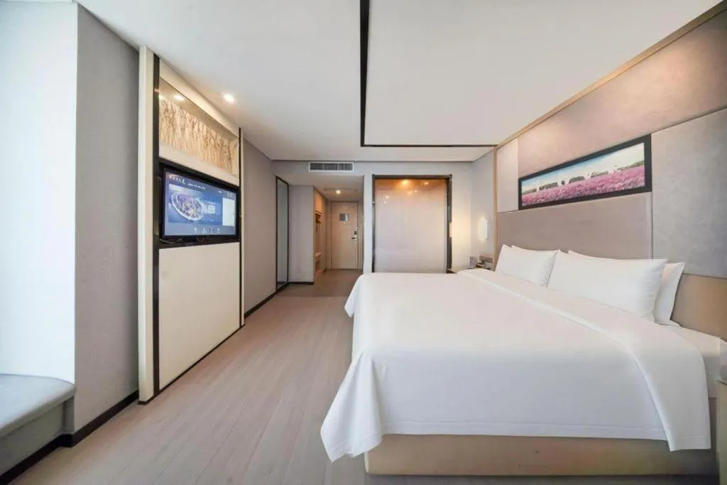 Bed in Lavande Hotel Nanchang Ai Xi Hu Subway East Station Branch