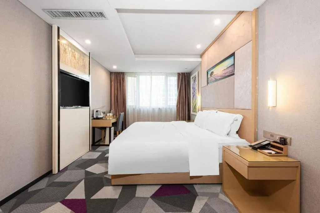 Bed in Lavande Hotel Nanchang Ai Xi Hu Subway East Station Branch