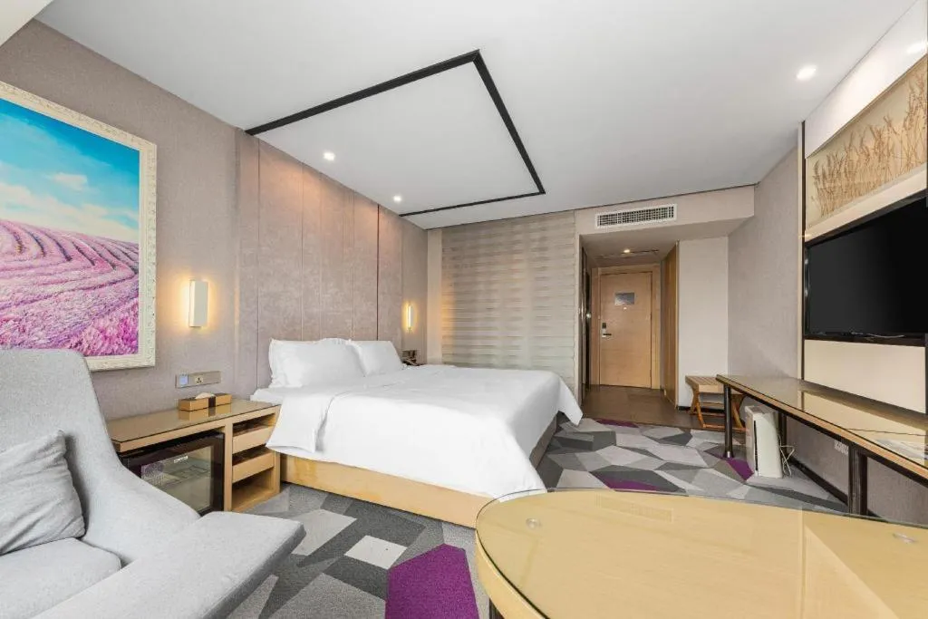 Bed in Lavande Hotel Nanchang Ai Xi Hu Subway East Station Branch