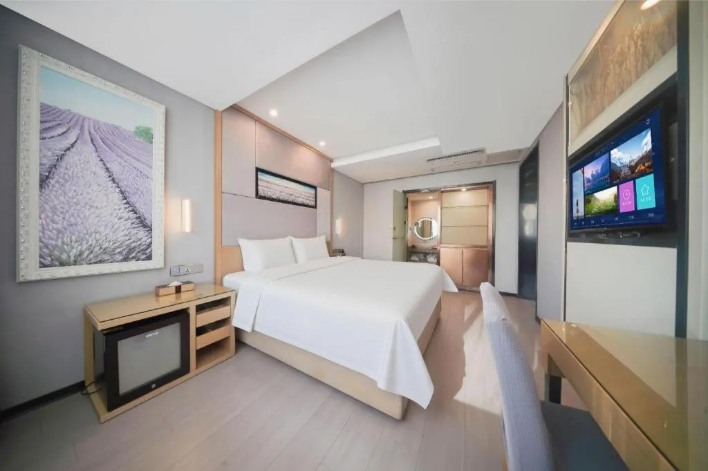 Bed in Lavande Hotel Nanchang Ai Xi Hu Subway East Station Branch
