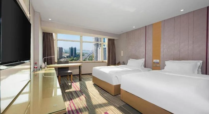 Bed in Lavande Hotel Nanchang Ai Xi Hu Subway East Station Branch