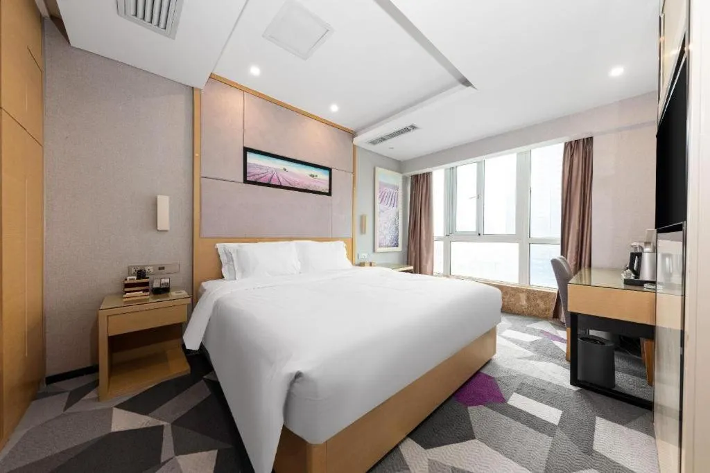 Bed in Lavande Hotel Nanchang Ai Xi Hu Subway East Station Branch