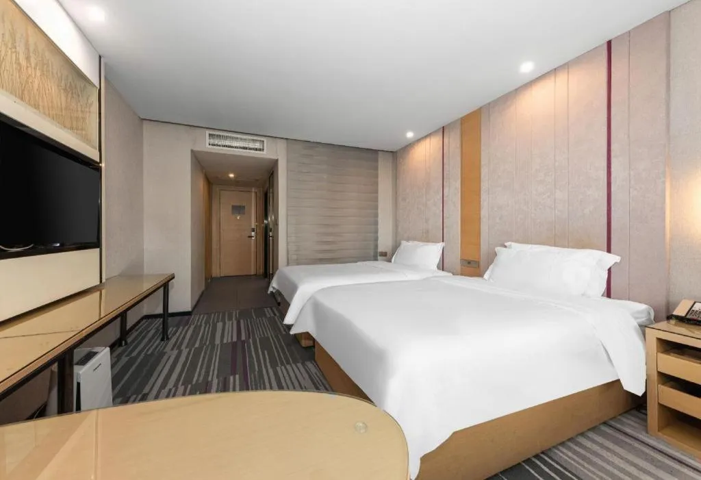 Bed in Lavande Hotel Nanchang Ai Xi Hu Subway East Station Branch