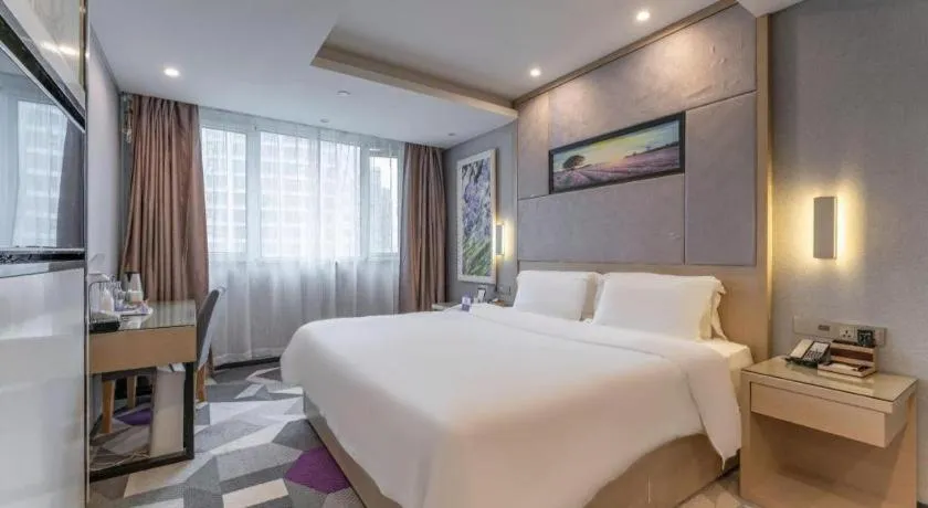 Bed in Lavande Hotel Nanchang Ai Xi Hu Subway East Station Branch