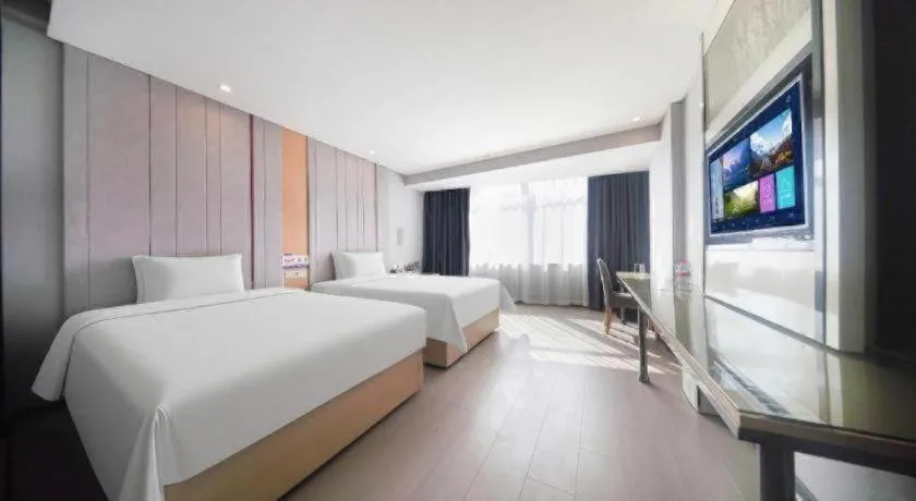 Bed in Lavande Hotel Nanchang Ai Xi Hu Subway East Station Branch