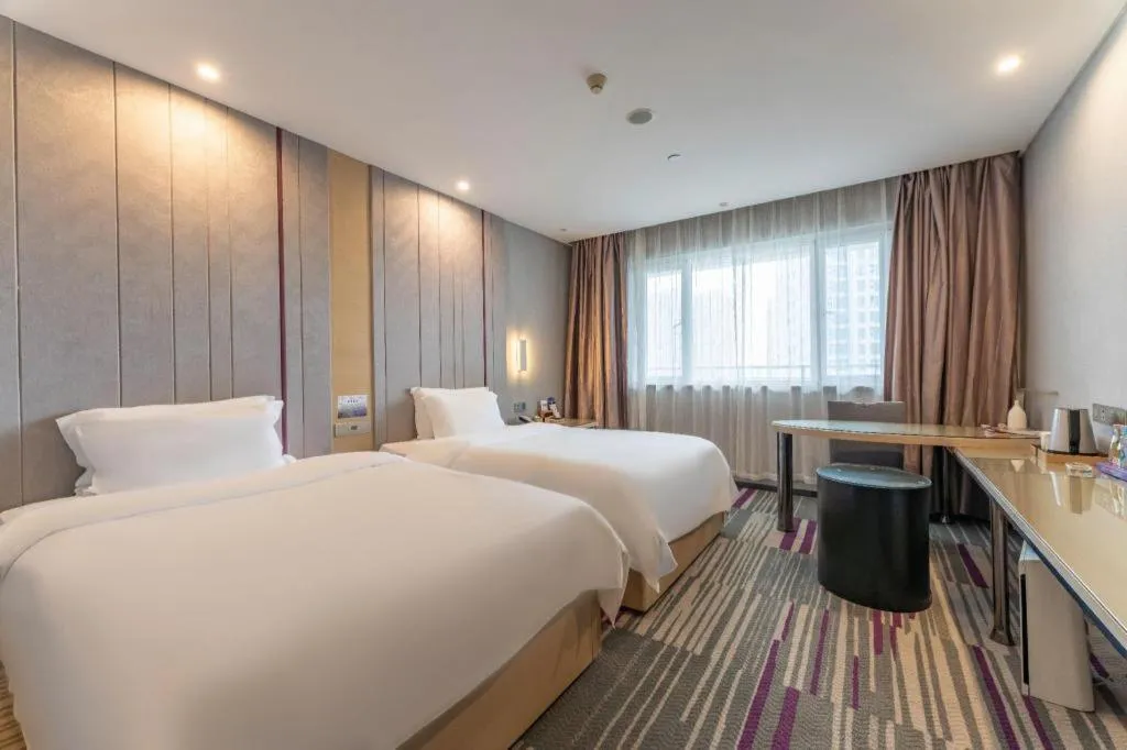 Bed in Lavande Hotel Nanchang Ai Xi Hu Subway East Station Branch