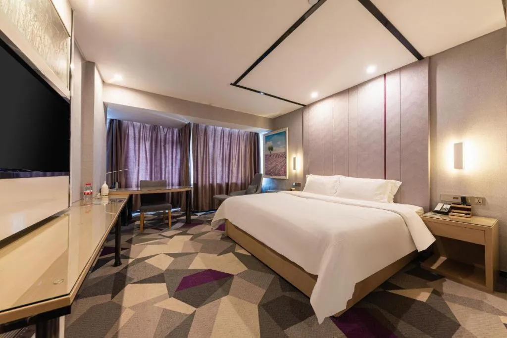 Bed in Lavande Hotel Nanchang Ai Xi Hu Subway East Station Branch