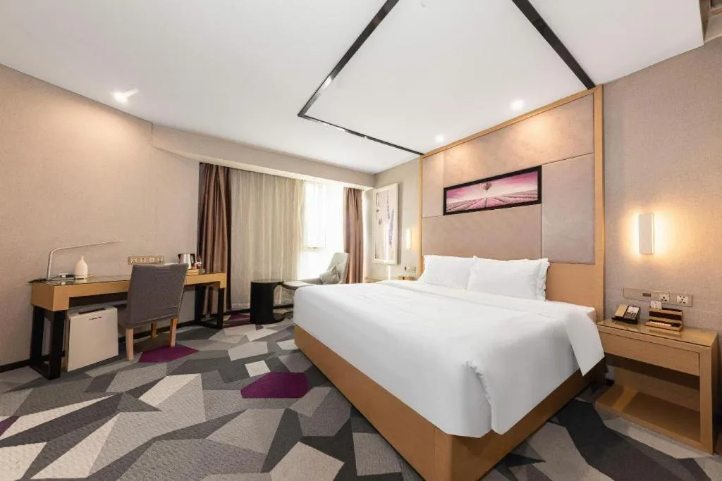 Bed in Lavande Hotel Nanchang Ai Xi Hu Subway East Station Branch