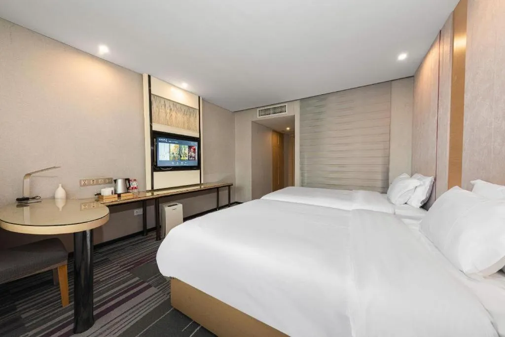 Bed in Lavande Hotel Nanchang Ai Xi Hu Subway East Station Branch