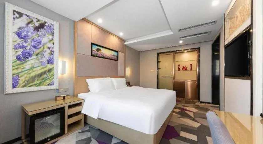 Bed in Lavande Hotel Nanchang Ai Xi Hu Subway East Station Branch