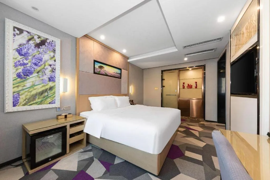 Bed in Lavande Hotel Nanchang Ai Xi Hu Subway East Station Branch