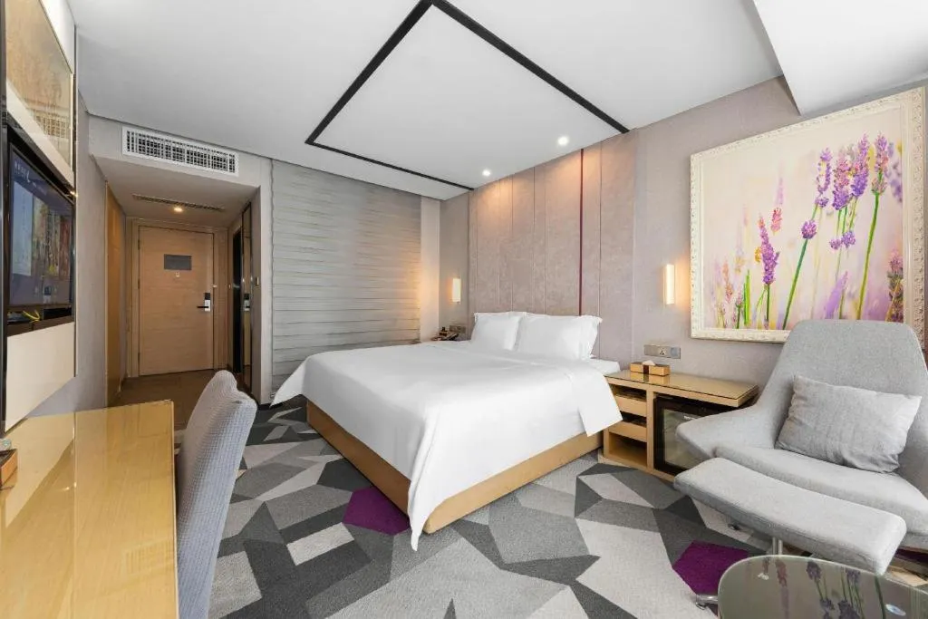 Bed in Lavande Hotel Nanchang Ai Xi Hu Subway East Station Branch