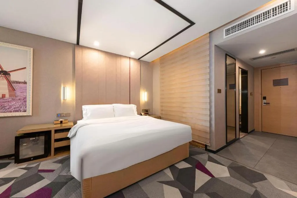 Bed in Lavande Hotel Nanchang Ai Xi Hu Subway East Station Branch
