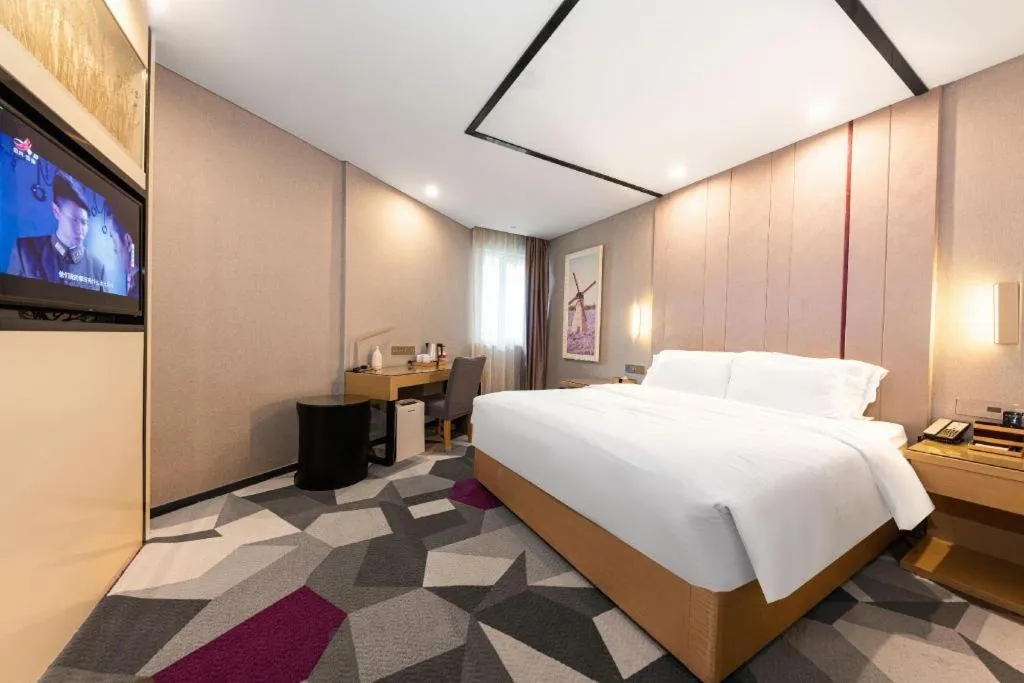 Bed in Lavande Hotel Nanchang Ai Xi Hu Subway East Station Branch