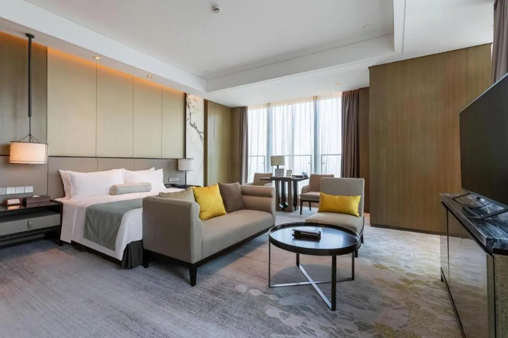 Bed in Golden Eagle Summit Hotel Kunshan