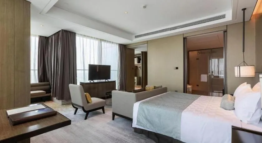 Bed in Golden Eagle Summit Hotel Kunshan