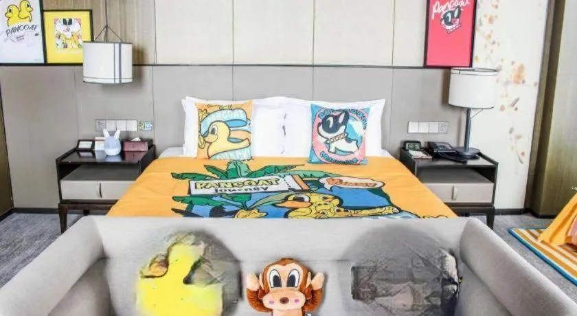 Bed in Golden Eagle Summit Hotel Kunshan