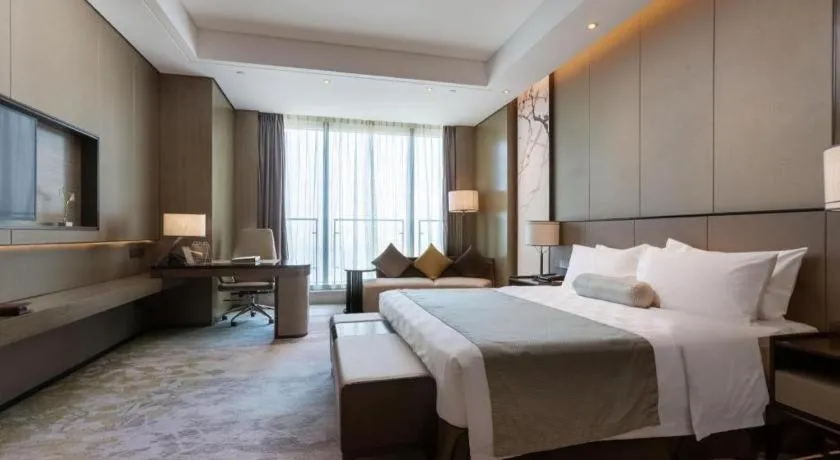 Bed in Golden Eagle Summit Hotel Kunshan