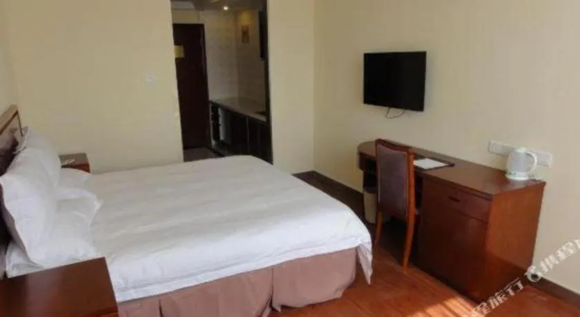 Bed in GreenTree Inn Hefei Huangshan Road Business Hotel