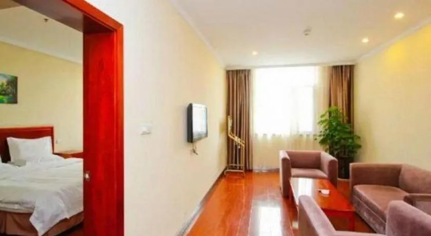 Bed in GreenTree Inn Hefei Huangshan Road Business Hotel